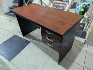 Brand New 1.2 Metres// 120cm Office Desk With 3 Fixed Drawers