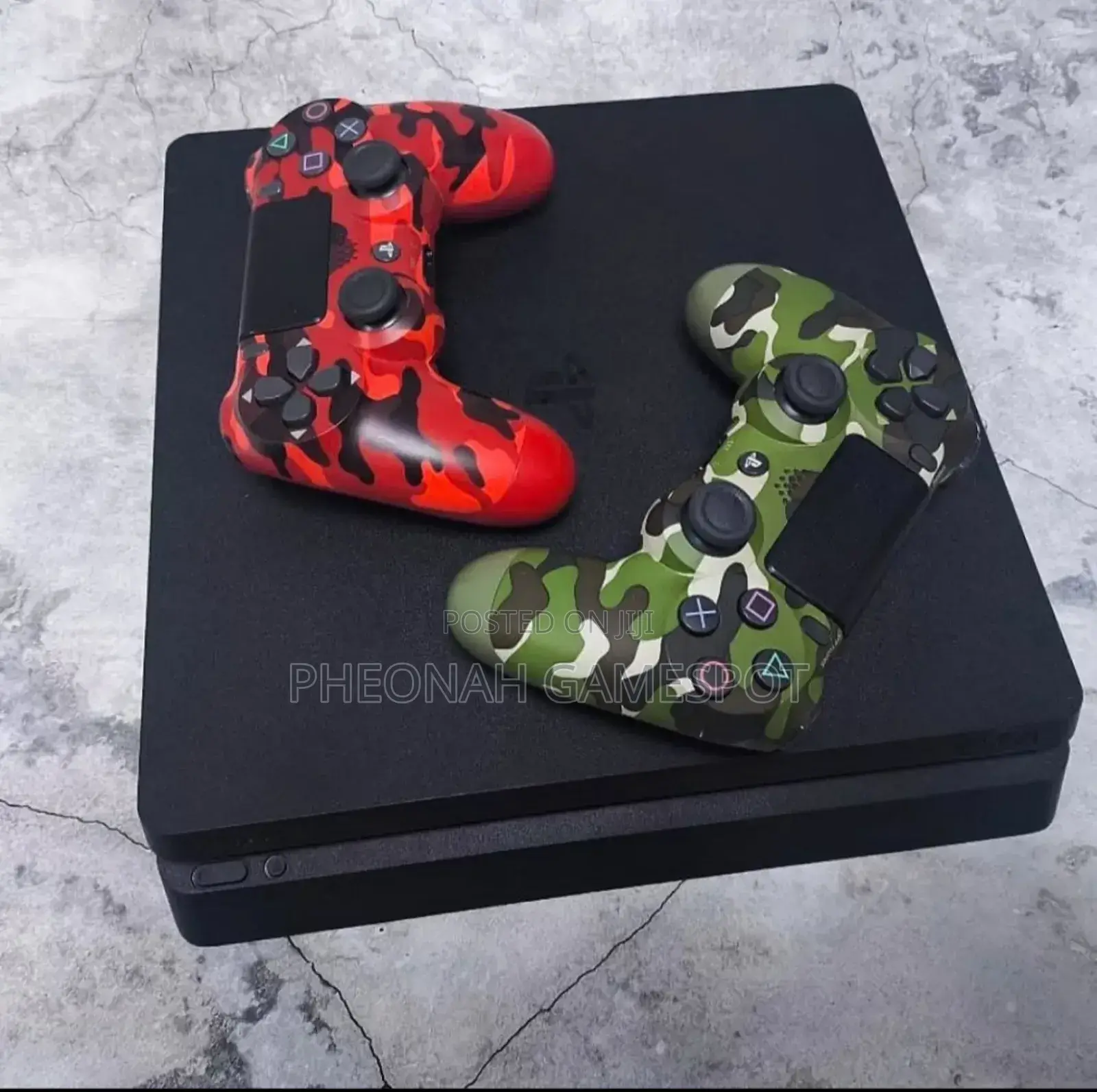 Playstation 4 Slim. Ps4 Slim With 11 Games of Your Choice and 2 Pads