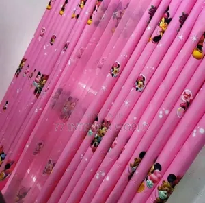 Baby Animated Curtains for Kids Bed Room