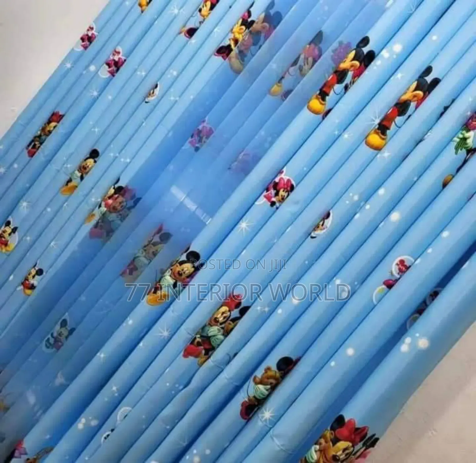 Baby Animated Curtains for Kids Bed Room