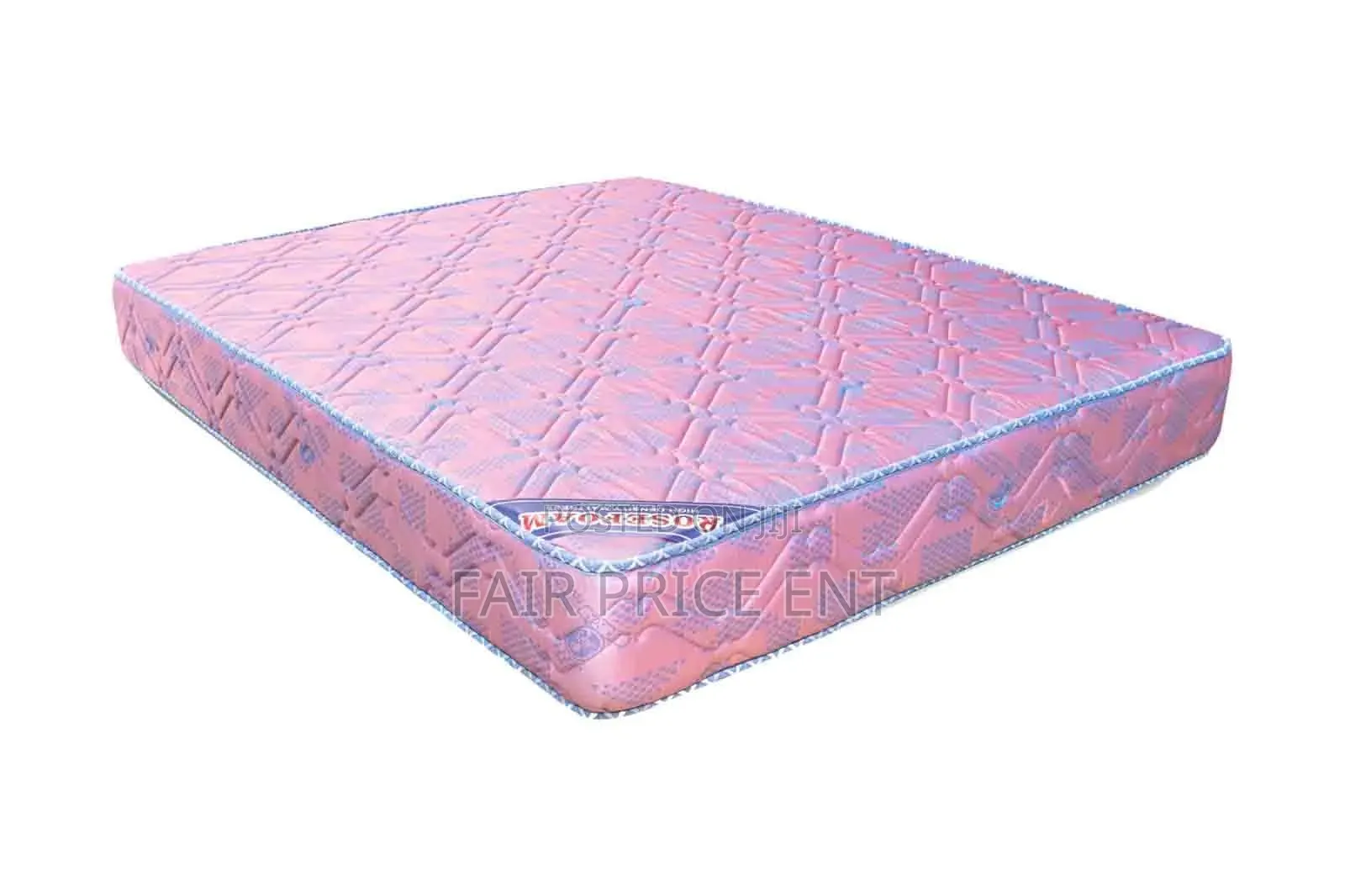 Premium High Density Smart Mattress.6*6*8inches.( Pink)