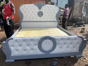 Modern Solid King Bed