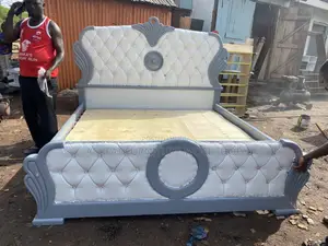 Modern Solid King Bed