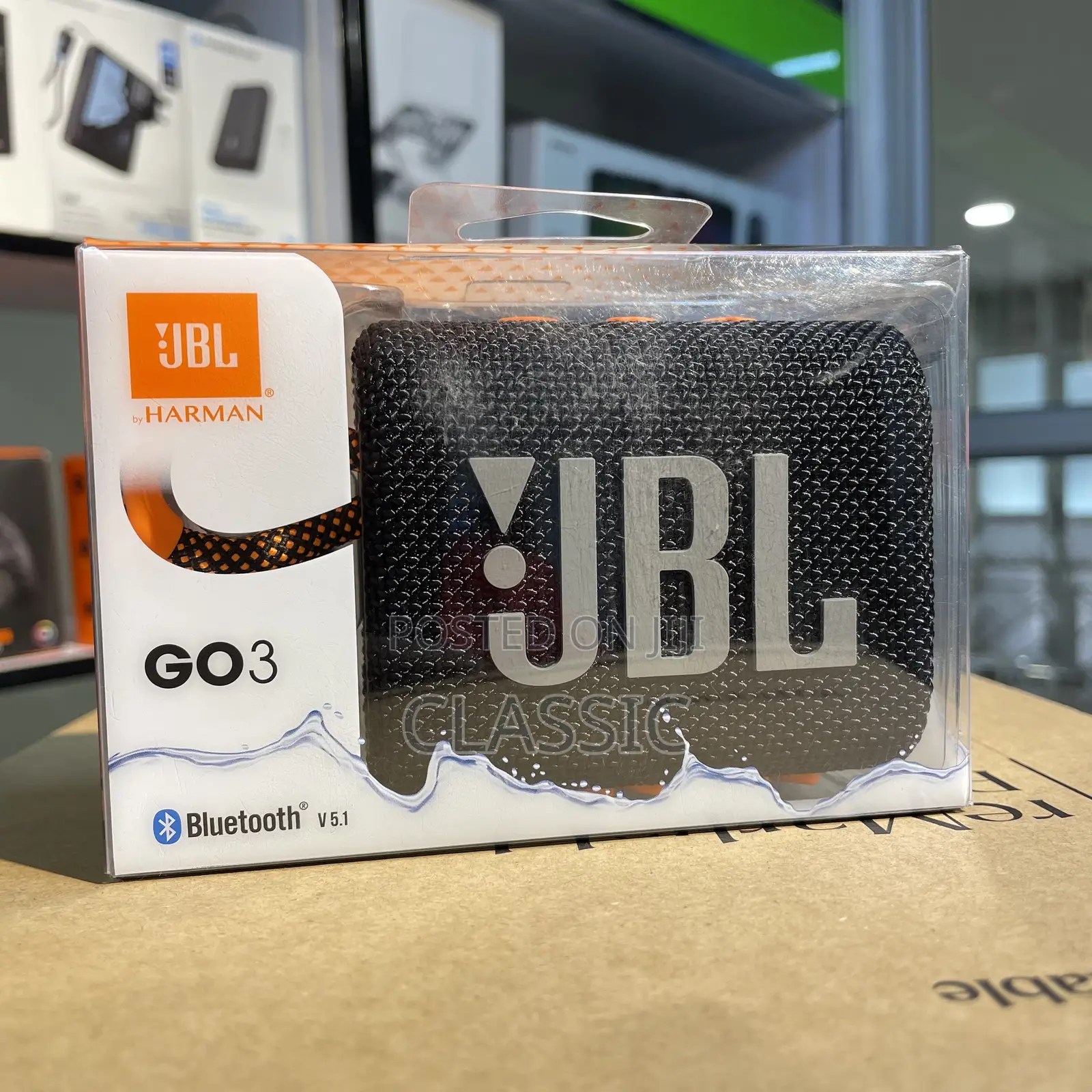 JBL Go 3 Wireless Portable Speaker