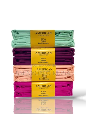 Vibrant 2-Pack Bedsheet Set With 4 Pillow Cases - 60x60cm -