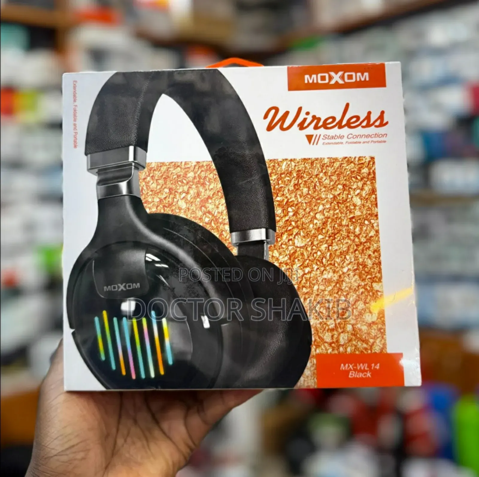 Brand New Moxom Mx-Wl14 Wireless Headphones