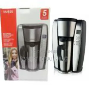 Personal Thermo Coffee Maker Machine With Timer and Insulated Cup