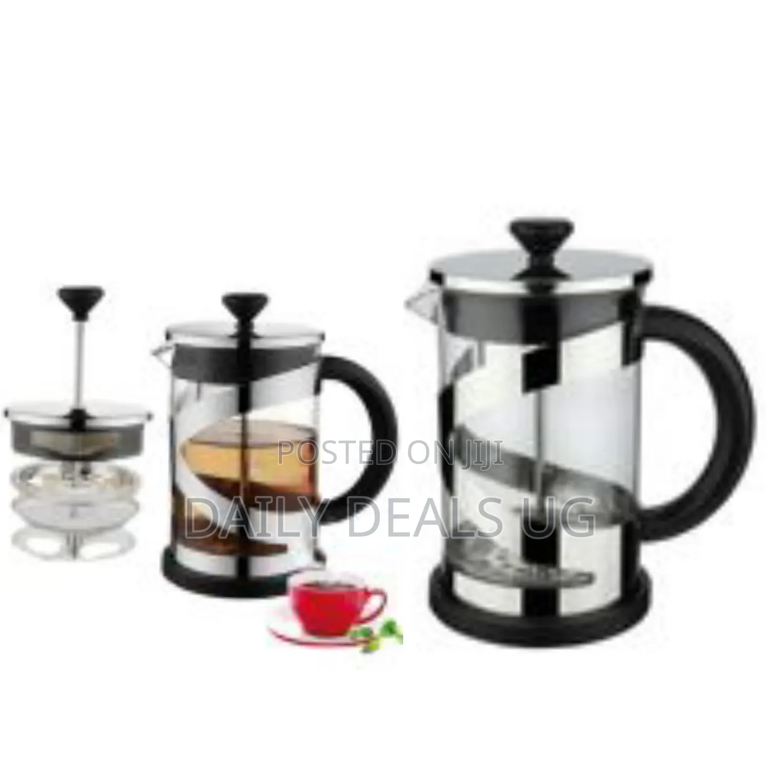 Other 800ml Borosilicate Glass French Press Coffee Espresso Tea Maker