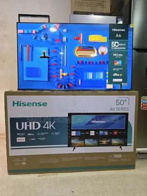 Hisense 50inches Uhd- A6series Vidaa Smart Tv at 20% Discount