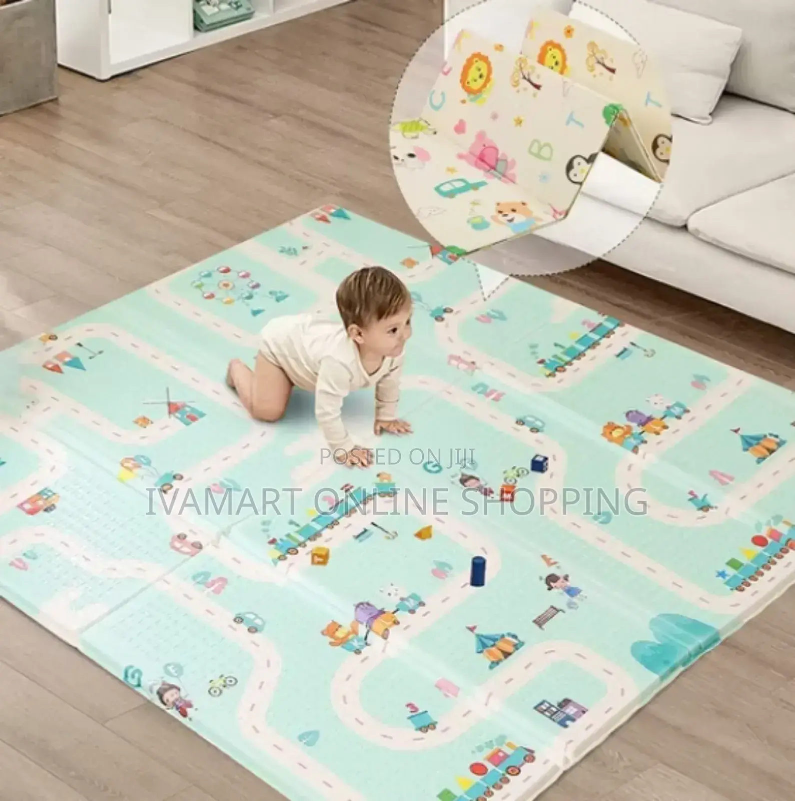 Foldable Baby Play Mats - 200cm X 100cm