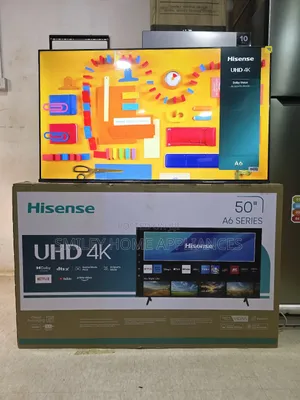 Uhd- Hisense 50inches Vidaa Smart Tv With Dolby Atmos Sound System