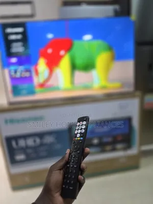 Uhd- Hisense 50inches Vidaa Smart Tv With Dolby Atmos Sound System