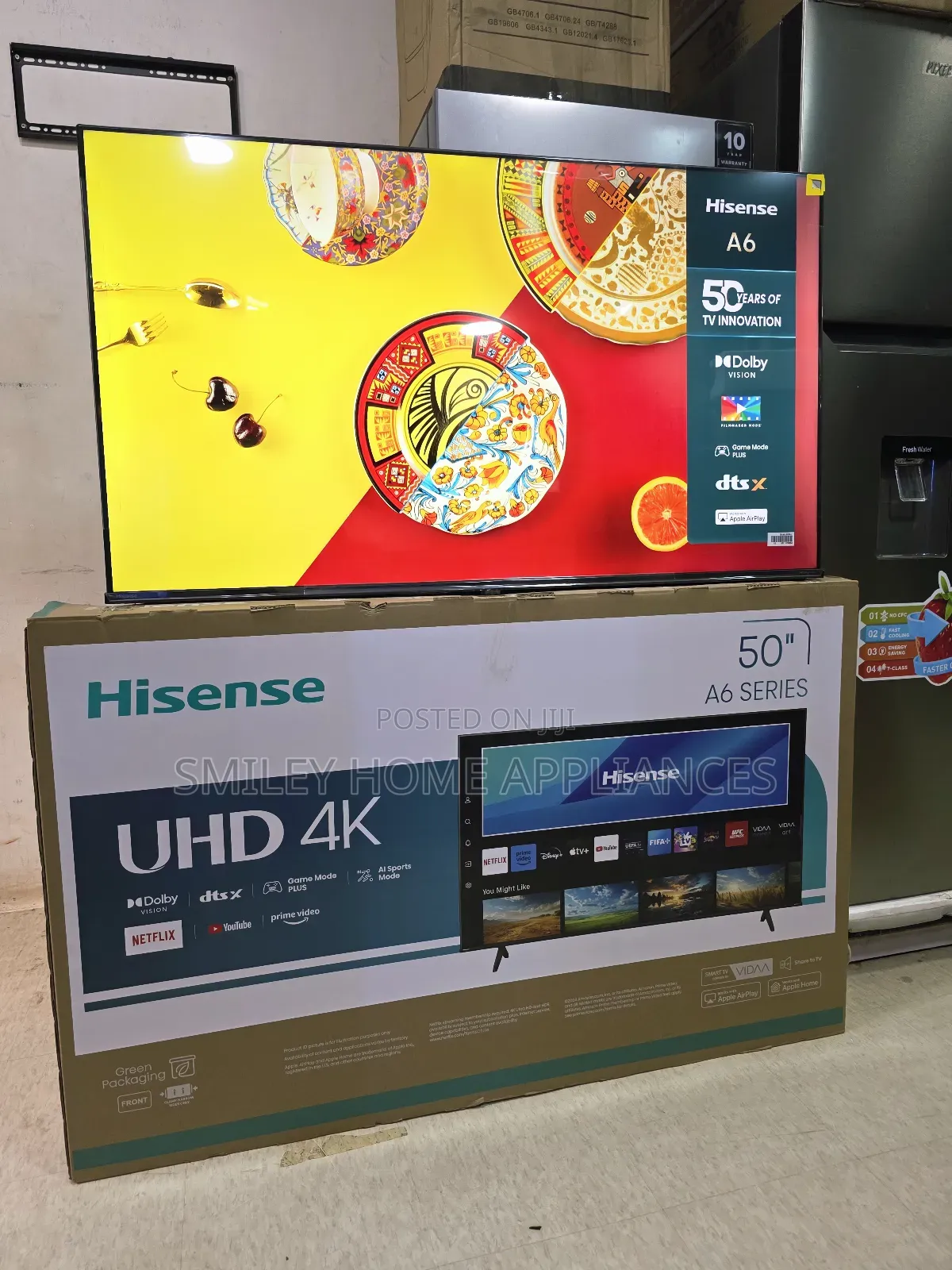 20% Discount Sales on Hisense 50inches Vidaa Smart Uhd- Tv at Discount