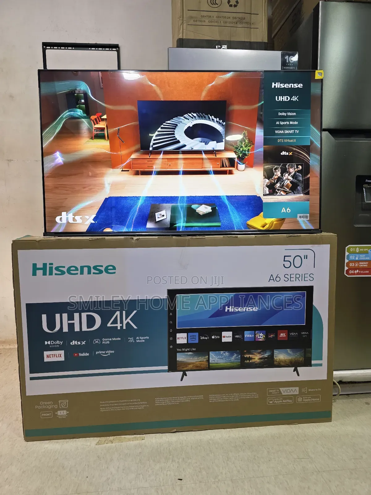 20% Discount Sales on Hisense 50inches Vidaa Smart Uhd- Tv at Discount