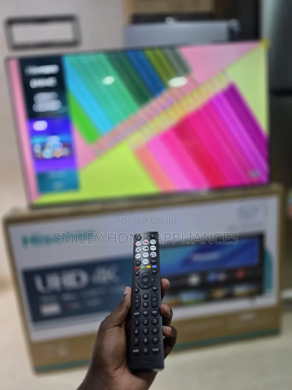 20% Discount Sales on Hisense 50inches Vidaa Smart Uhd- Tv at Discount
