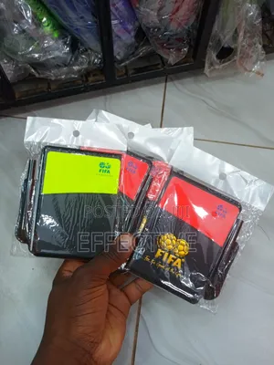 Official Fifa Referee Wallet With Red Yellow Cards