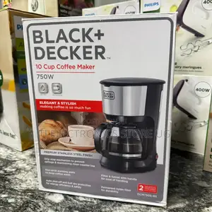 Black Decker 10 Cups Coffee Maker Available