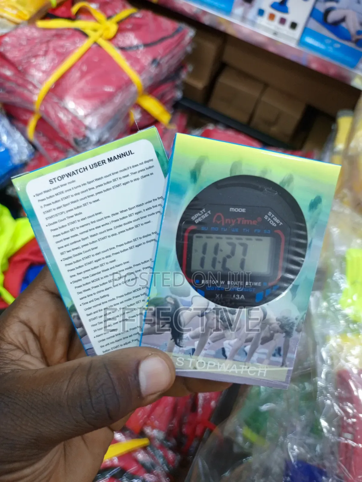 Anytime Digital Stopwatch