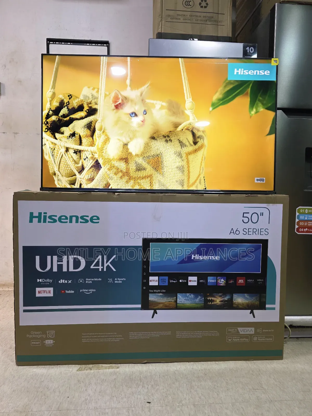 20% Discount Beeyi Powa Sales on Hisense 50inches Vidaa Smart Tv Udh4k