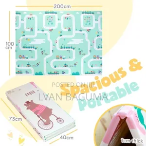 Foldable Baby Play Mats - 200cm X 100cm