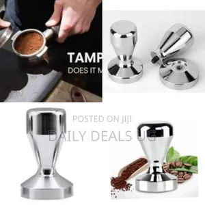 Calibrated Espresso Coffee Tamper, Premium Stainless Steel Flat Base
