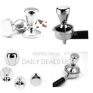 Calibrated Espresso Coffee Tamper, Premium Stainless Steel Flat Base