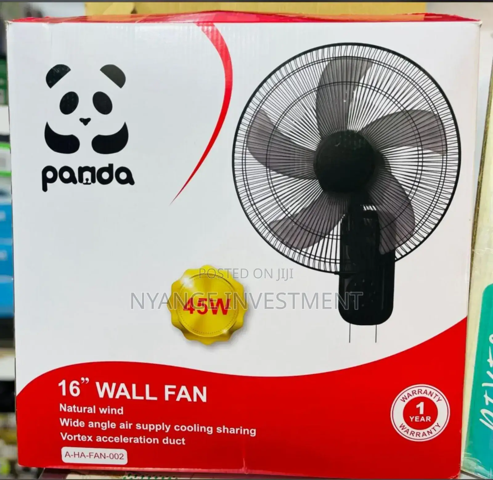 Panda 3speed Wall Fan