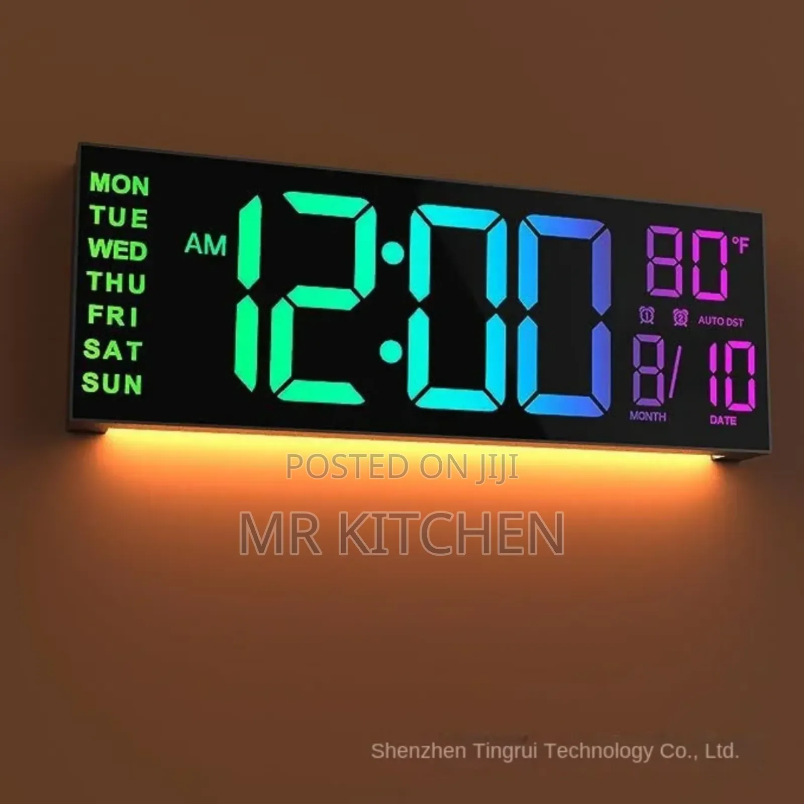 Digital Decorative Wall Clock