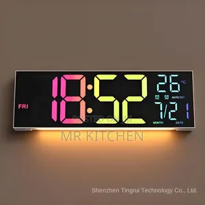 Digital Decorative Wall Clock