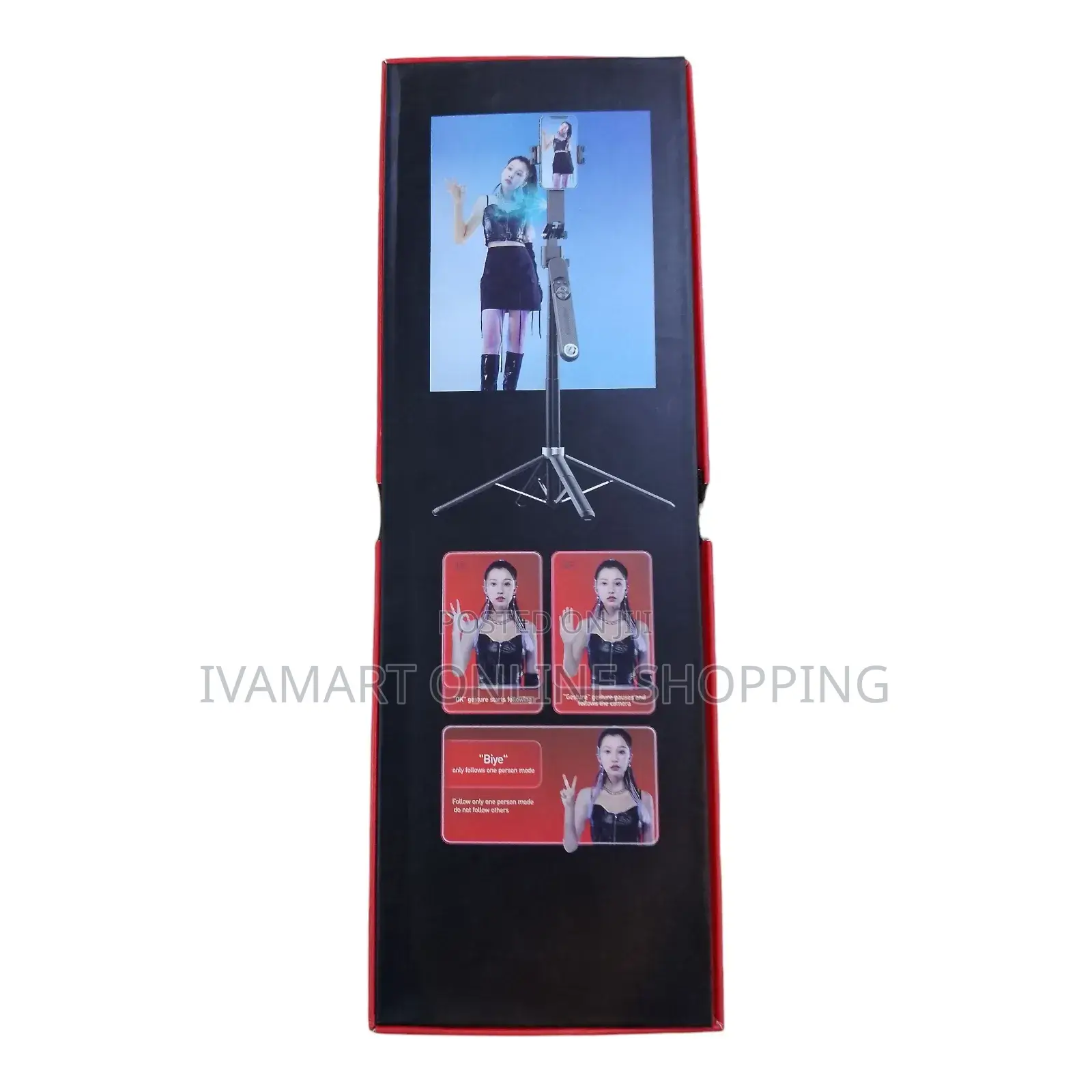 Intelligent Q515tk Tracking Gimbal Selfie Stick for Mobile Phones