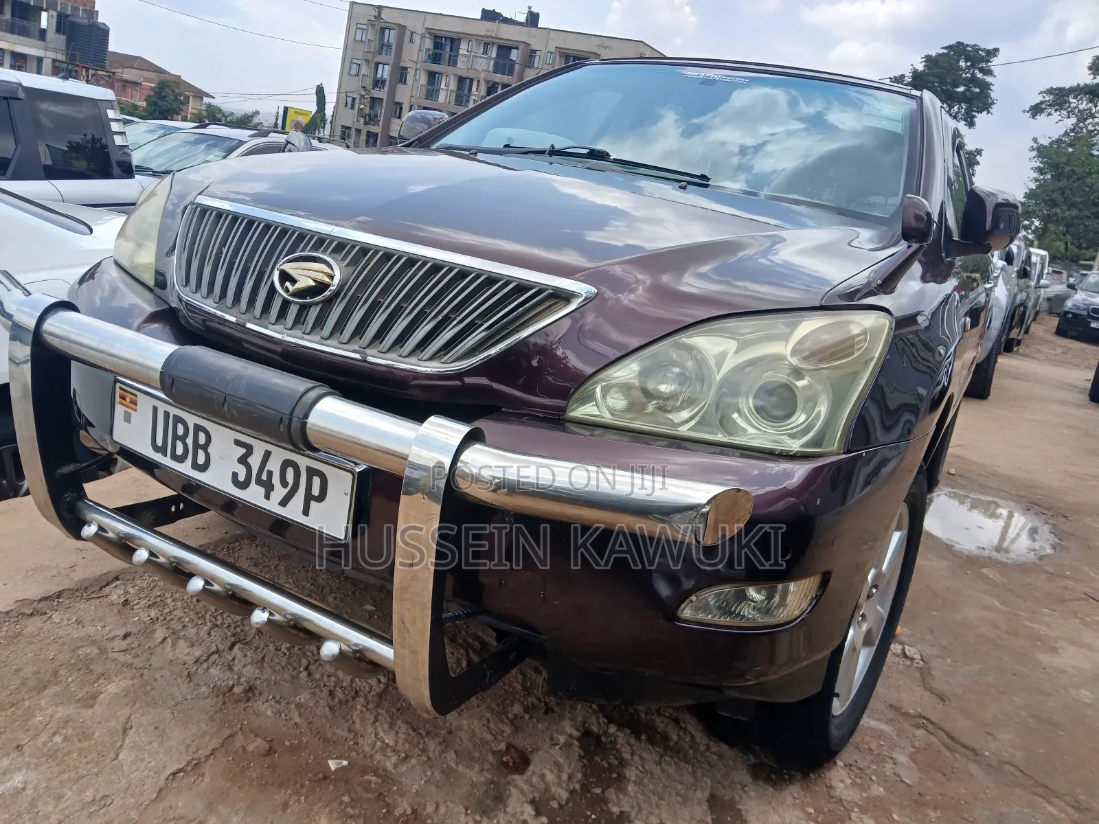 Toyota Harrier 2008 Maroon