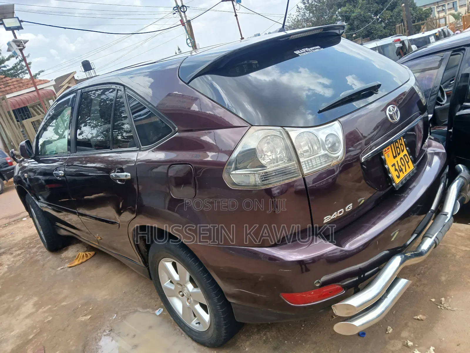 Toyota Harrier 2008 Maroon
