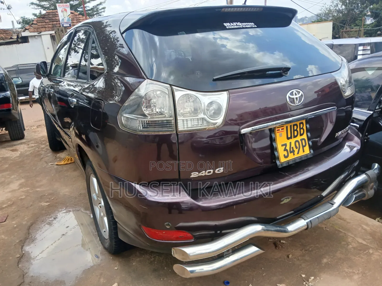 Toyota Harrier 2008 Maroon