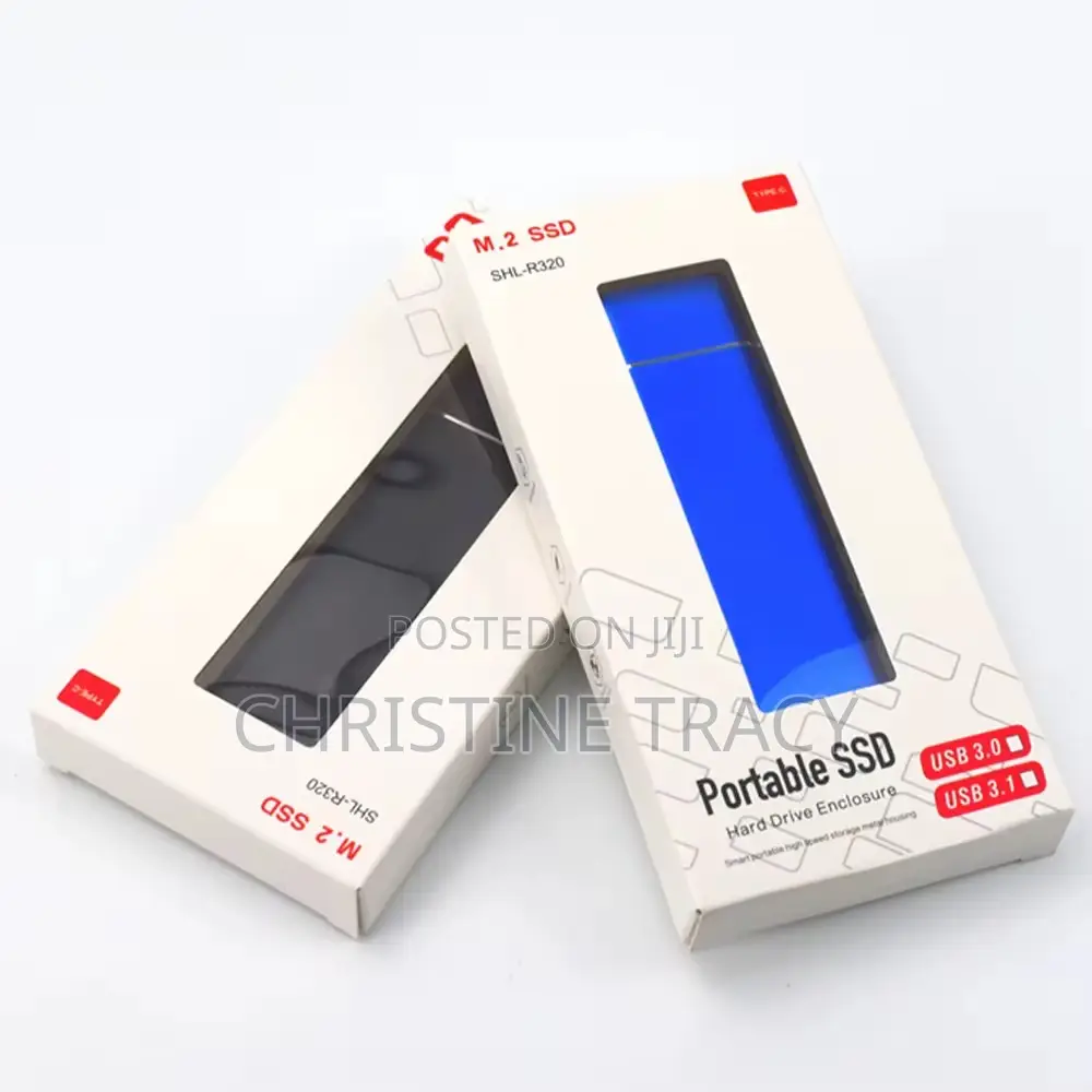 Portable SSD Hard Drive Enclosure