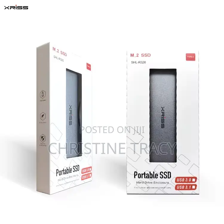Portable SSD Hard Drive Enclosure