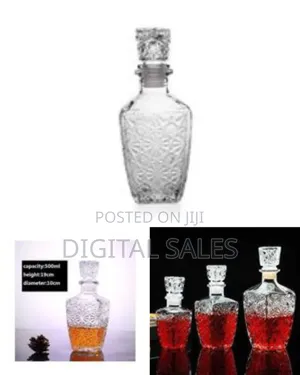 500ml Liquor Wine Breather Drinks Aerator Whiskey Decanter