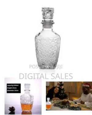 500ml Liquor Wine Breather Drinks Aerator Whiskey Decanter