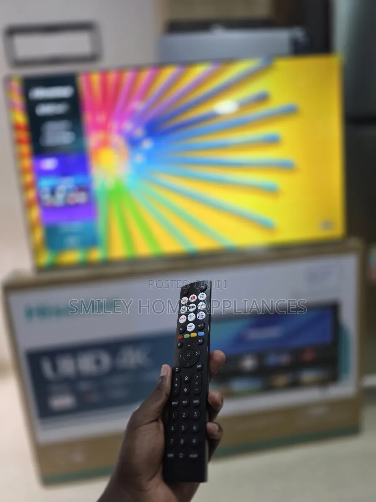 Brand New 50inches Hisense A6 Series Uhd4k Vidaa Smart Tv at Discount