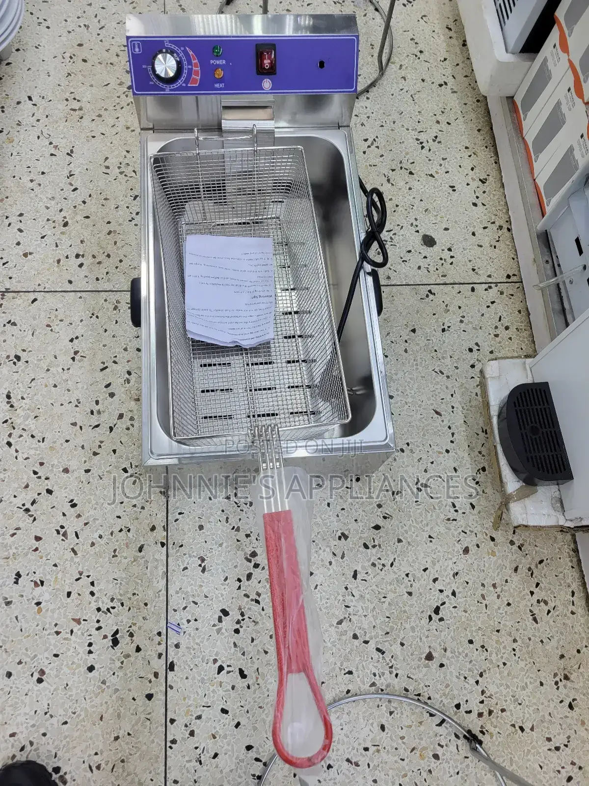 Multi Function Electric Commercial Fish Deepfryer 12l