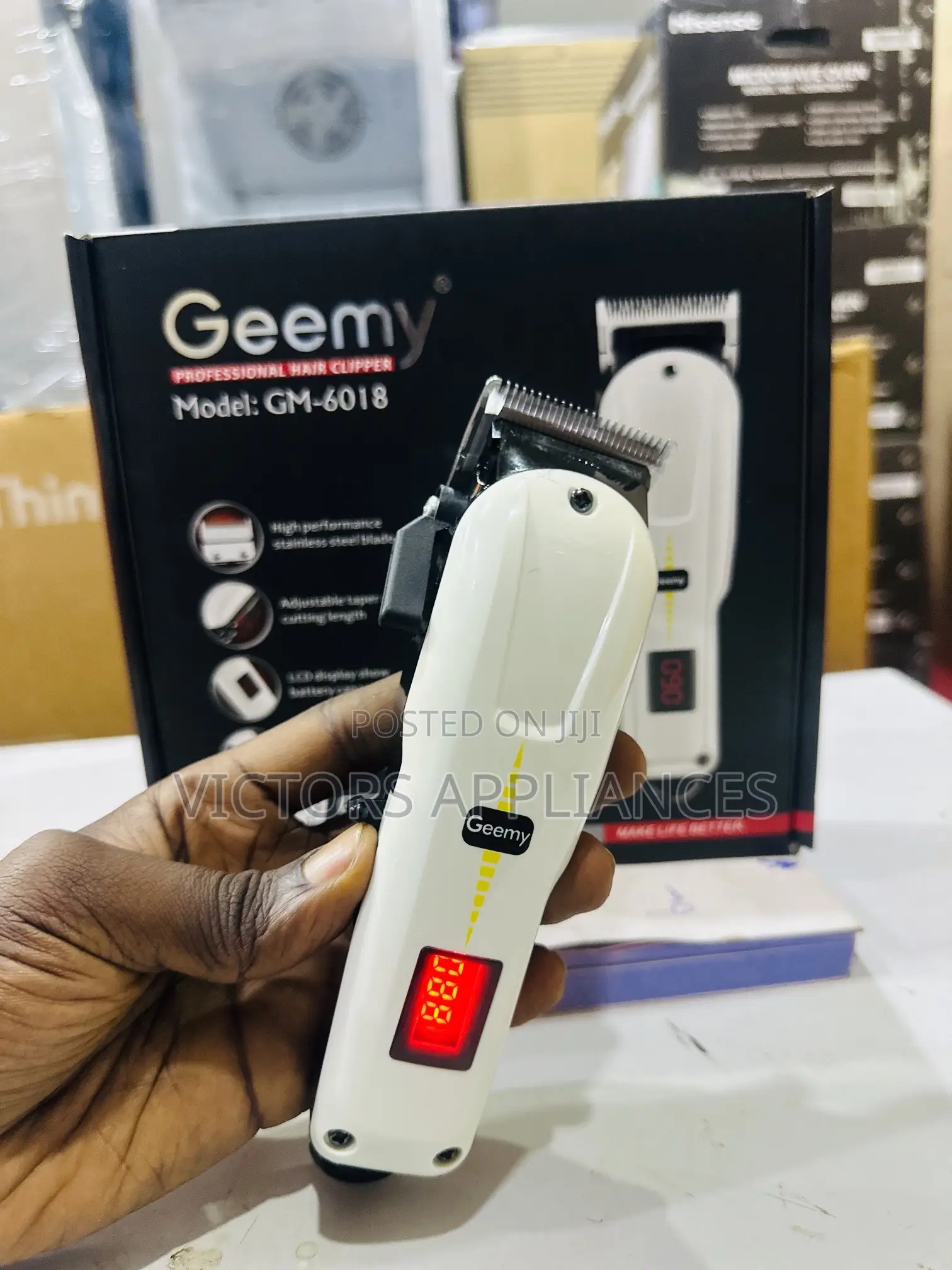 Geemy Rechargeable Hair Clippers