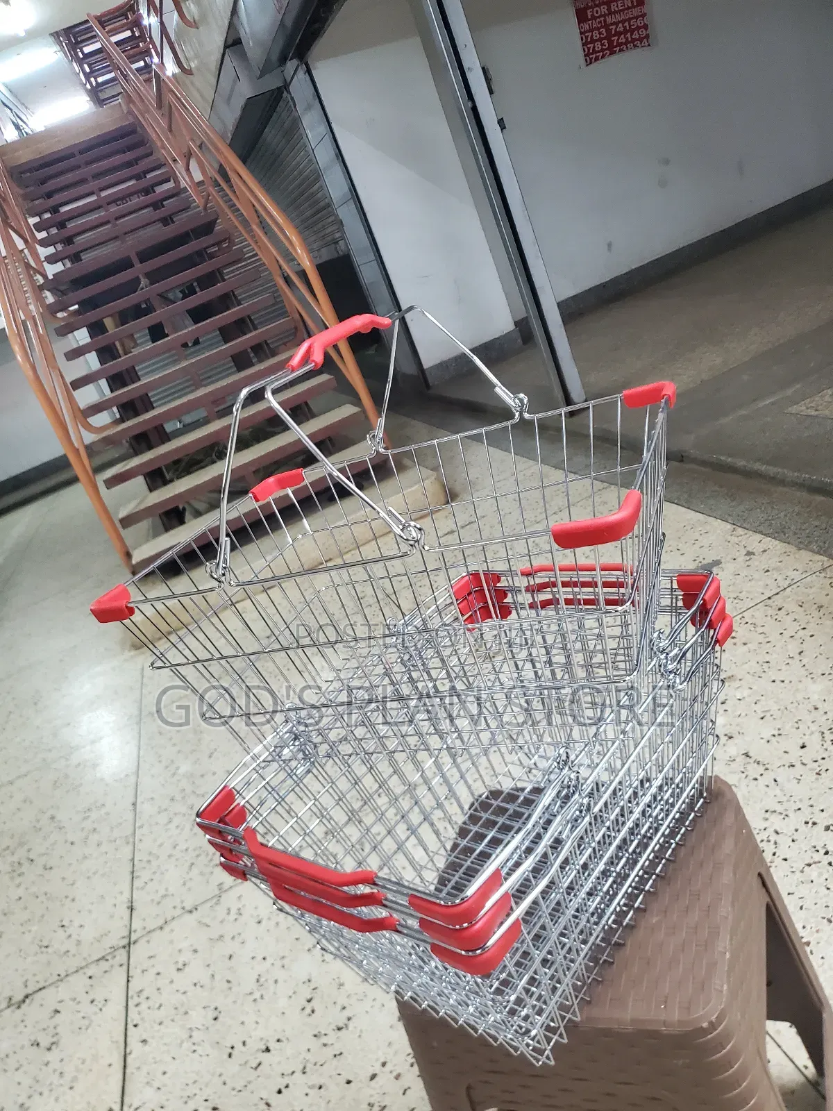 Stainless Steel Metallic Shopping Baskets Shopping Baskets