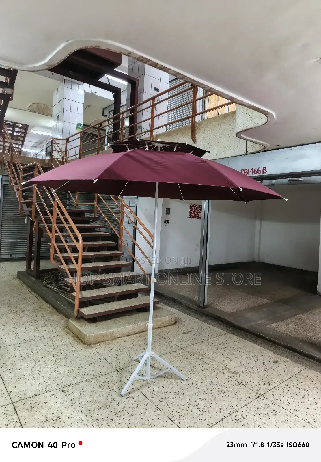 Outdoor Garden Umbrella Garden Umbrella With Base 2.5mtrs