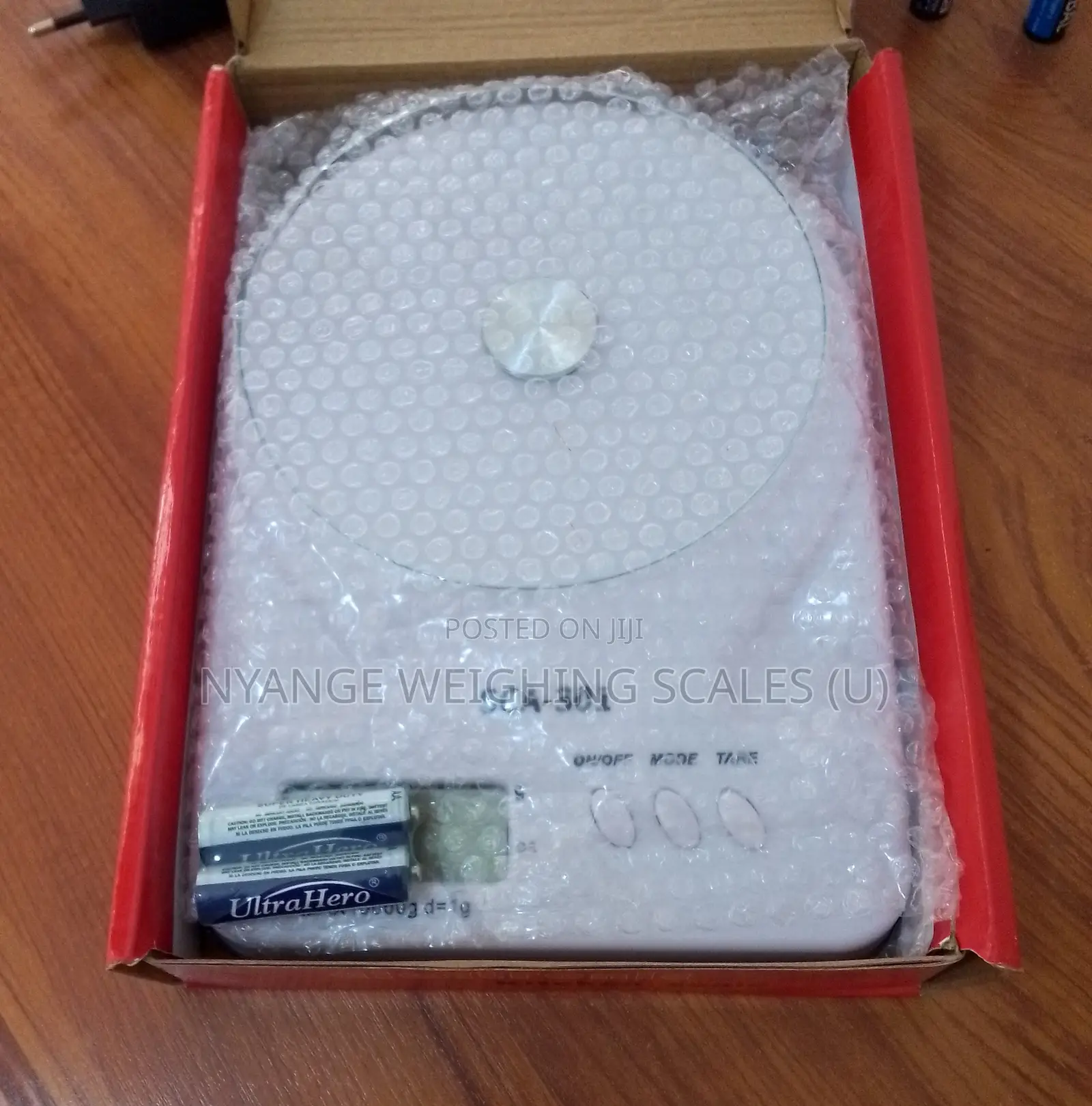 Glass Plate Digital Kitchen Weighing Scale 10000g Portable Weigh Scale