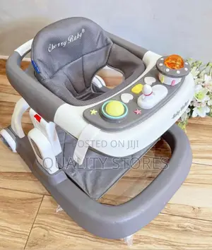 Cherry Baby Walker Gray