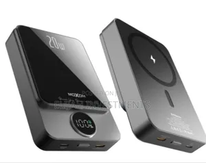 Moxom 10,000mah Wireless Magnetic Wired Power Bank