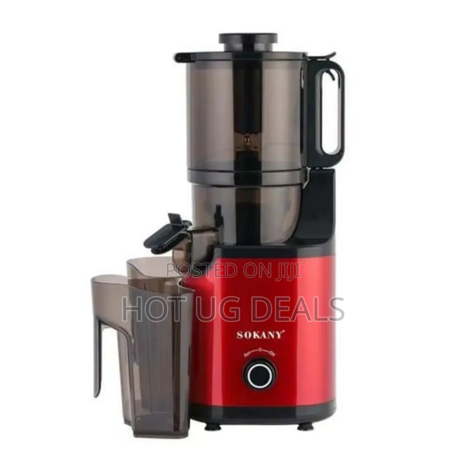 Sokany Commercial Slow Juicer Extractor- Maroon