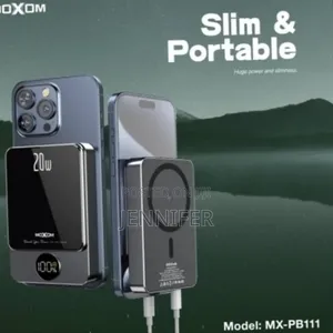 Moxom 10,000mah Wireless Magnetic Wired Power Bank