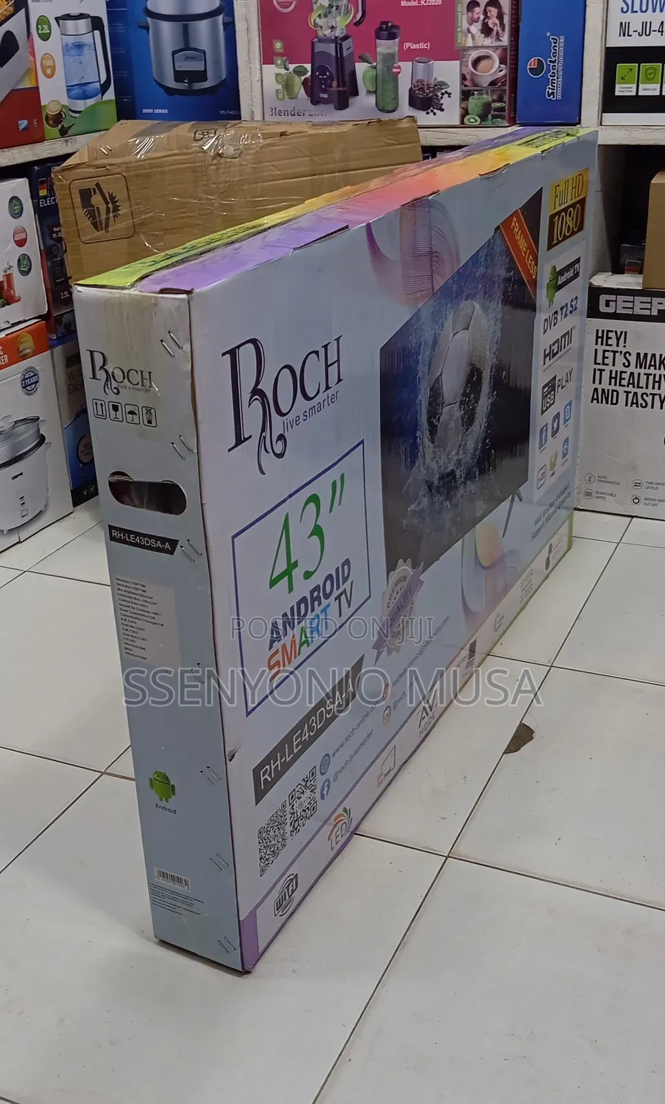 Roch 43" Android Smart Tv | Full Hd | Stream Netflix Youtube