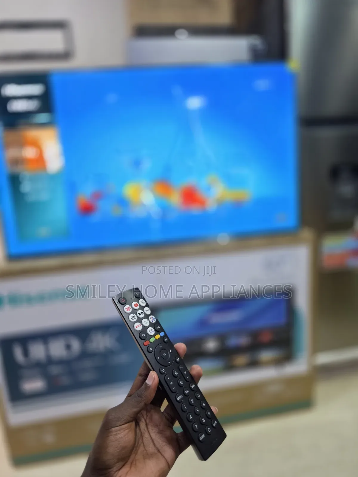 50inches Hisense Uhd- A6series Smart Vidaa Digital at Beeyi Powa Sales