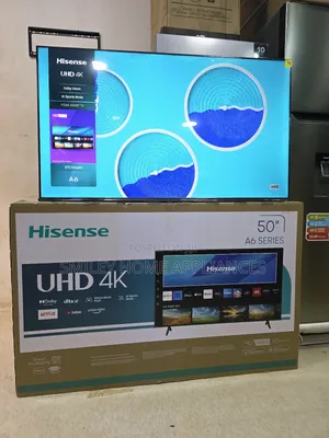 50inches Hisense Uhd- A6 Series Vidaa Smart Ai-Tv at 20% Discount Price